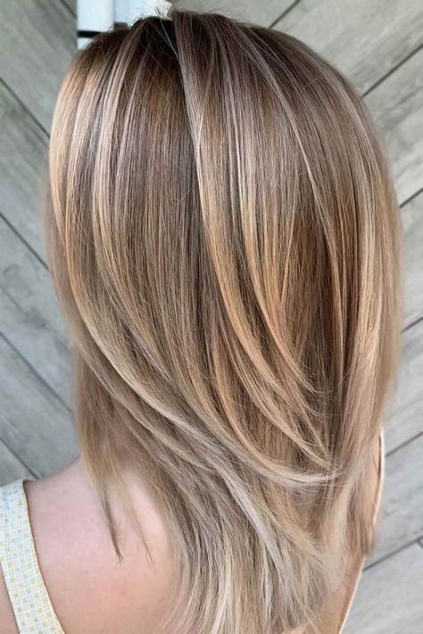 Medium To Dark Brown Hair Color Ideas, Dark Blonde With Light Blonde Highlights, Natural Dark Blonde Hair With Highlights, Brownish Blonde Hair Color, Low Light Hair Color, Brownish Hair, Hair Toning, Light Brown Hair Color Ideas, Short Light Brown Hair