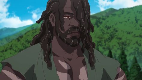 Yasuke Black Samurai Anime, Yasuke Samurai, Black Anime Characters Male, Yasuke Black Samurai, Japan Anime Art, Black Samurai, Urban Samurai, Samurai Anime, Netflix Anime