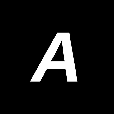 Letter A Wallpaper Aesthetic Black, A Wallpaper Letter Iphone, A Icon, A Wallpaper Letter Black, Black Reddit Icon, Letter A Black Background, Black And White Calculator Icon, Black Wallpaper Iphone Dark, Simple Icon