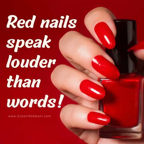 Red Nail Captions For Instagram With Images Red Nails Caption, Nail Captions, Nail Quotes, Done Quotes, Red Nail, Captions For Instagram, Instagram Christmas, Nail Paint, Perfect Nails