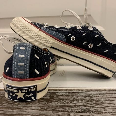 navy blue converse chuck taylor all star Navy Blue Converse, Blue Converse, Womens Denim, Converse Chuck Taylor All Star, Chuck Taylor All Star, Converse Chuck, Converse Shoes, Chuck Taylor, Chuck Taylors