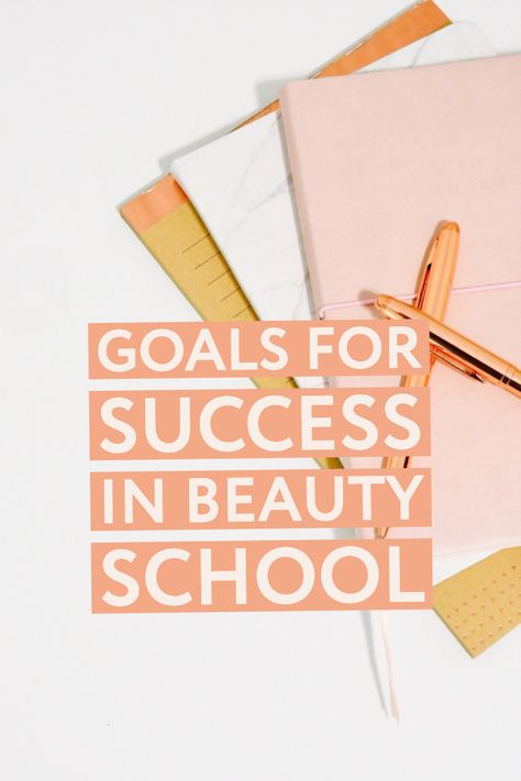 Cosmetology School Tips Student, Beauty School Cosmetology, Esthetician School, School Beauty, Aveda Institute, Beauty Careers, Hairstylist Quotes, Cosmetology Student, School Goals