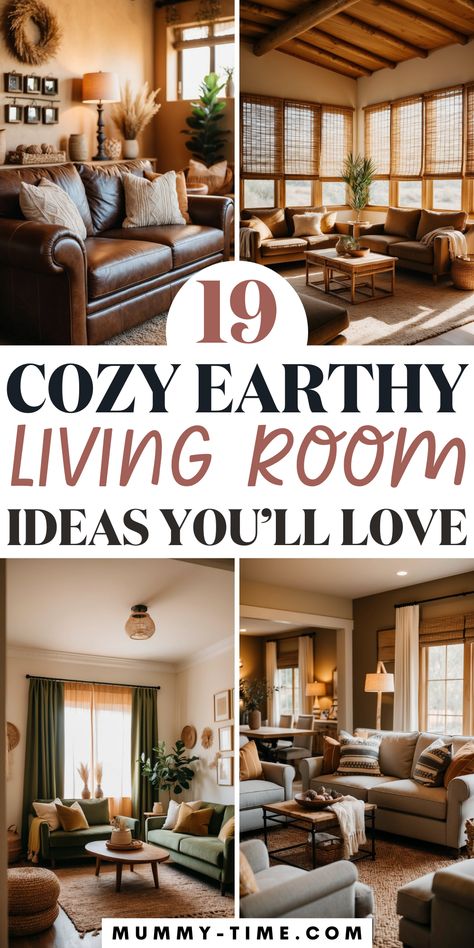 🌾 Create a cozy, earthy vibe in your living room with our unique decorating ideas. Learn how to incorporate organic materials and soft neutrals for a comforting space. 🏡 Check out the full guide and save this pin to reference as you redecorate! Woodland Living Room Ideas, Living Room Decor Cottagecore, Cozy Natural Home, Small Earthy Living Room, Woodsy Decor Living Room, Boho Cottagecore Living Room, Warm Living Room Aesthetic, Cozy House Living Room, Earthy Living Rooms