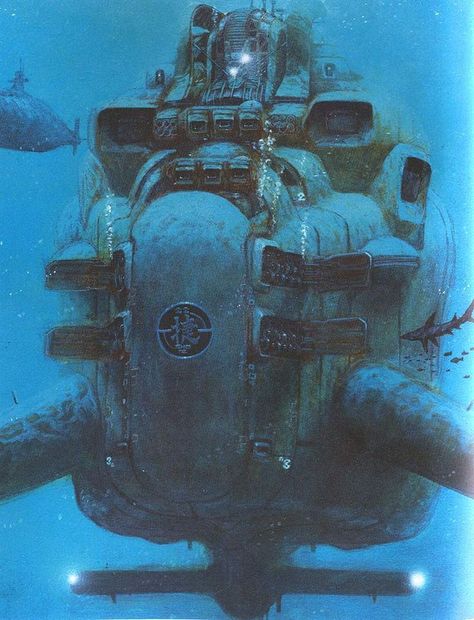 Makoto Kobayashi: Airship Design, Makoto Kobayashi, Kow Yokoyama, Baba Jaga, Sci Fi Ships, Frank Frazetta, Arte Cyberpunk, Concept Ships, Japanese Architecture