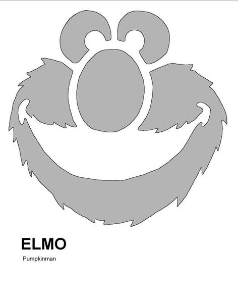 31 Days of Halloween Hijinks Bonus Post: Free Elmo Pumpkin Stencil (and more) | Dane Jackson – Musings of a Curious Mind Elmo Pumpkin Carving, Elmo Pumpkin, Free Pumpkin Stencils, The Jackson Family, Pumpkin Stencils Free, Halloween Pumpkin Stencils, Pumpkin Stencils, Halloween Stencils, Carving Pumpkins