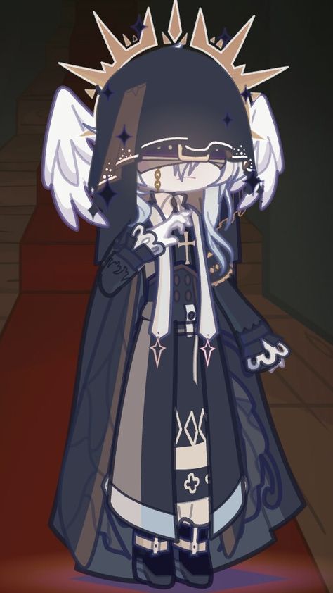 Gacha Nun Outfit, Gacha Fantasy Oc, Gacha White Hair, Gacha Female Oc, Gacha Goddess Outfits, Gacha Suit Ideas, Gacha Life 2 Male Outfits, Gacha Life 2 Character, Cute Gacha Oc Ideas