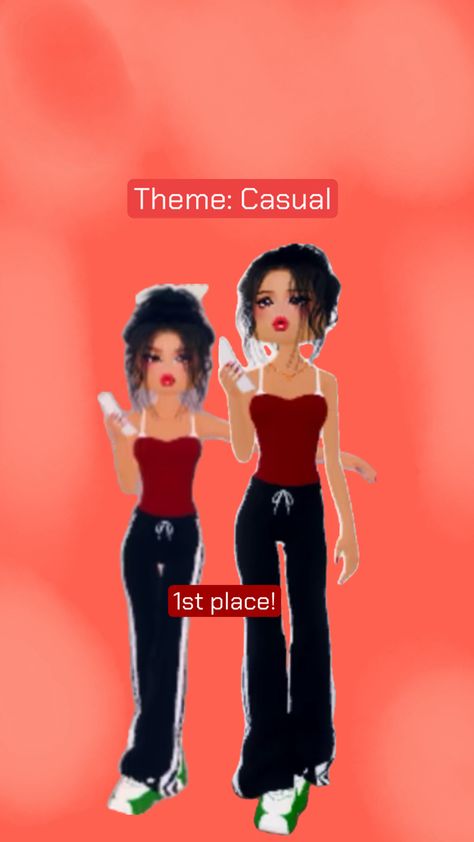 Cute outfit for the theme "Casual" in Dress to Impress! ⭐️ Casual Oufits, Theme Dress, Themed Outfits, Cute Outfit, Dress To Impress, Casual Dress, Cute Outfits, Casual Outfits