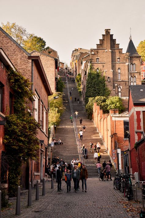 the famous stairs of liège Liege Belgium, Belgium, Bucket List, Stairs, Quick Saves