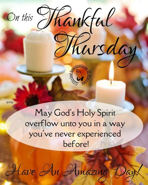 Divine Inspiration And Prayers, Thursday Morning Quotes, Thanksgiving Quotes Inspirational, Happy Thursday Morning, Happy Thursday Images, Thursday Blessings, Good Morning Happy Thursday, Good Thursday, Good Morning Msg