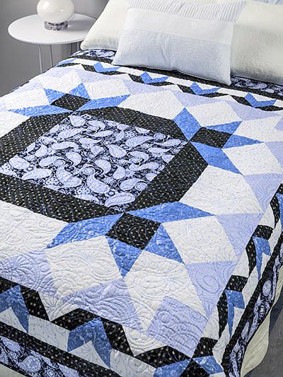 Large Scale Print Quilt Patterns, Big Block Quilts Patterns Free, Free Queen Size Quilt Patterns, Large Quilt Blocks Patterns Free, Focus Fabric Quilts Large Prints, Large Block Quilt Patterns, Big Block Quilts Large Prints, Large Snowflake Quilt Pattern, Queen Size Quilt Pattern\ Yardage