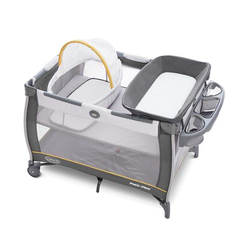 Baby Travel Bed, Newborn Bassinet, Graco Pack N Play, Graco Baby, Portable Bassinet, Portable Bed, Diaper Caddy, Pack N Play, Travel Crib