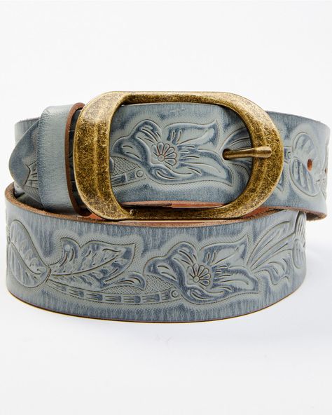 Cleo + Wolf Women's Tooled Leather Belt Midland Fashion, Fun Belts, Homemade Ideas, Thrift Inspo, Tooled Leather Belts, Cowgirl Accessories, Twisted X Boots, Western Clothing, Women's Belts