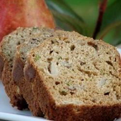 Pear Zucchini Bread - Allrecipes.com Pear Zucchini Bread, Homemade Zucchini Bread, Easy Zucchini Bread Recipes, Cornbread Biscuits, Moist Zucchini Bread, Pear Bread, Easy Zucchini Bread, Bread From Scratch, Canned Pears