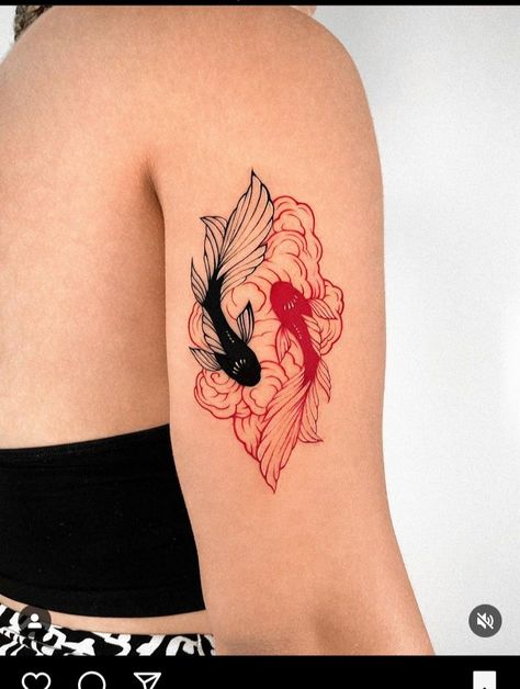 Fish Tattoo Meaning, Koi Fish Tattoo Meaning, Abstract Art Tattoo, Tattoo World, Buddha Tattoo Design, Tattoo Templates, Koi Fish Tattoo, Zodiac Tattoos, Cute Tiny Tattoos