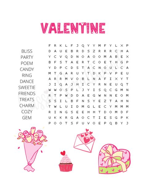 Fun Valentine's Day Word Search Puzzles - Cassie Smallwood Valentines Word Search, Valentines Day Words, Valentine Words, Binder Printables, Printable Valentine, Printables Freebies, Word Search Puzzles, Word Searches, Valentines Printables Free