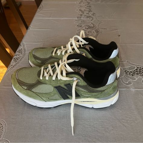 New Balance JJJJound 990v3 Olive/Green Size 9 Green New Balance Outfit, Green New Balance, New Balance 990, New Balance Outfit, Green Outfit, New Balance, Olive Green, Sneakers, Green