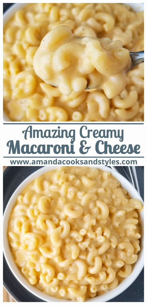 Indulge in the ultimate comfort food experience with our irresistibly creamy mac and cheese delight. Perfectly cooked pasta is enveloped in a rich, velvety cheese sauce that promises to satisfy every craving. Whether you're hosting a cozy dinner or looking for a quick weeknight meal, this dish is sure to become a family favorite. Elevate your mac and cheese game with this decadent recipe that combines tradition with a touch of gourmet flair. Home Made Mac And Cheese Recipe, Macncheese Recipe, Easy Mac N Cheese Recipe, Easy Mac N Cheese, Best Mac N Cheese Recipe, Cheesy Mac And Cheese, Recipe Crockpot, Best Macaroni And Cheese, Stovetop Mac And Cheese