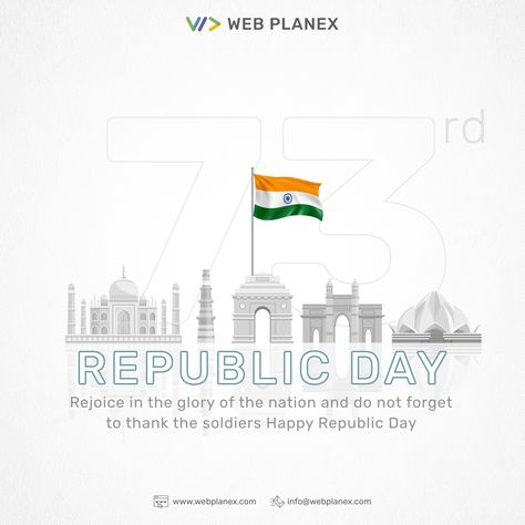 #RepublicDay #RepublicDay2023 #HappyRepublicDay #Indiacelebrates #RepublicDayIndia #26january2023 #JaiHind #webplanex Happy Republic Day 2023, Republic Day 2023, Happy Republic Day, Republic Day, Day Wishes, Very Happy, Food Videos, One Day, Soldier