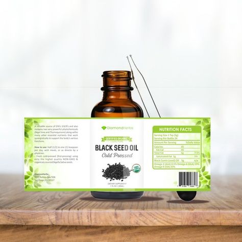 Design a New Natural Herbal Remedy Label Design Product label contest design#product#label#ramizislamovic Herbal Product Design, Herbal Label Design, Neem Powder, Labels Design, Bottle Label Design, Cosmetic Packaging Design, Flyer And Poster Design, Black Seed Oil, Homeopathic Medicine