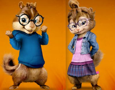 Alvin and the Chipmunks Simon and Jeanette | Posted by Jasmine at 10:12 AM Alvin And The Chipmunks Simon, Simon And Jeanette, Alvin And Chipmunks Movie, Double Couple, Lion Movie, Chipmunks Movie, Boys Food, The Chipettes, Trio Halloween Costumes