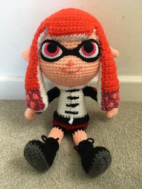 Splatoon Plush, Splatoon, Crochet Crafts, Minecraft, Crochet, Quick Saves