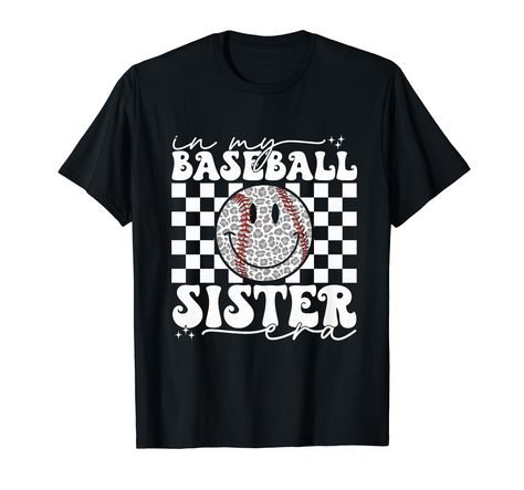 PRICES MAY VARY. In My Baseball Sister Era Mother's Day shirt for baseball enthusiasts. Perfect for sister, moms, dads, grandparents, siblings, coaches, and fans. Celebrate game day vibes and the baseball season! In My Baseball Sister Era Mother's Day shirt for baseball enthusiasts. Perfect for sister, moms, dads, grandparents, siblings, coaches, and fans. Celebrate game day vibes and the baseball season! Lightweight, Classic fit, Double-needle sleeve and bottom hem Baseball Sister, Baseball Girls, Baseball Season, Mothers Day Shirts, Women T Shirt, Game Day, Branded T Shirts, Mother's Day, Top Styles