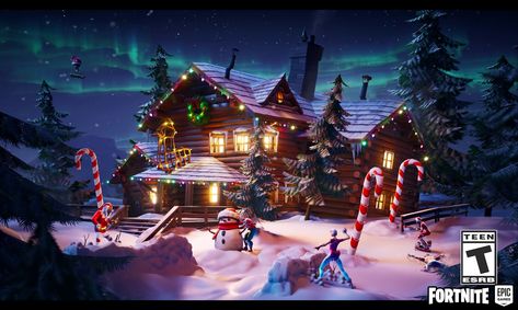 ArtStation - Fortnite Chapter 2 Season 1 - Cinematics & Screenshots, Alec Tucker Fortnite Christmas Wallpaper, Fortnite Christmas, Fortnite Anime, Desktop Background Images, Basketball Wallpaper, Desktop Wallpapers Backgrounds, Baby Groot, Name Wallpaper, Horror Music