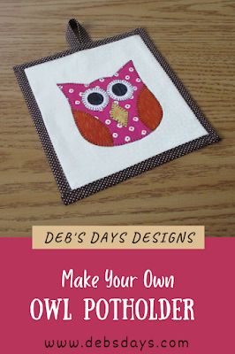 Owl Potholder Pattern Free, Potholder Diy, Potholder Patterns Free, Owl Templates, Owl Kitchen, Alcohol Ink Crafts, Potholder Patterns, Applique Fabric, Homemade Holiday