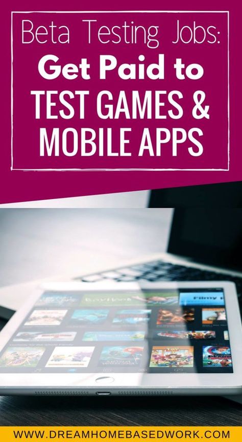 Beta Testing Jobs: Get Paid To Test Games and Mobile Apps Game Tester Jobs, Home Based Work, Test Games, Get Paid Online, Money Earning, Legitimate Work From Home, Online Jobs From Home, Online Student, Mobile Apps