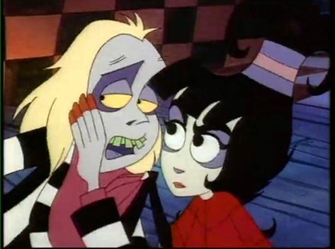 Beetle Juice And Lydia Matching Pfps, Beetlejuice And Lydia Matching Pfp, Beetlejuice Animated Series, Beetlejuice Matching Pfp, Beetle Juice And Lydia, Lydia Deetz Art, Beetlejuice Images, Beetlejuice Pfp, Cartoon Beetlejuice