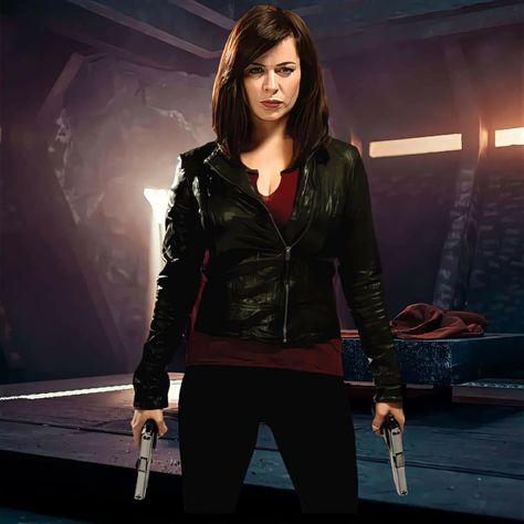 Gwen Cooper, Torchwood, Classy Casual, Doctor Who, Universe, Leather Jacket, Actors, Leather