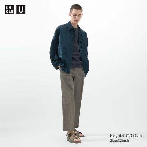 Discover great products at the best prices at Dealmoon. Uniqlo U Wide-Fit Pleated Chino Pants. Price:$59.90 at Uniqlo Wide Leg Pants Outfit, Uniqlo Pants, Uniqlo U, Christophe Lemaire, Chino Trousers, Chino Pants, Sleek Fashion, Cotton Twill Fabric, Chinos Pants