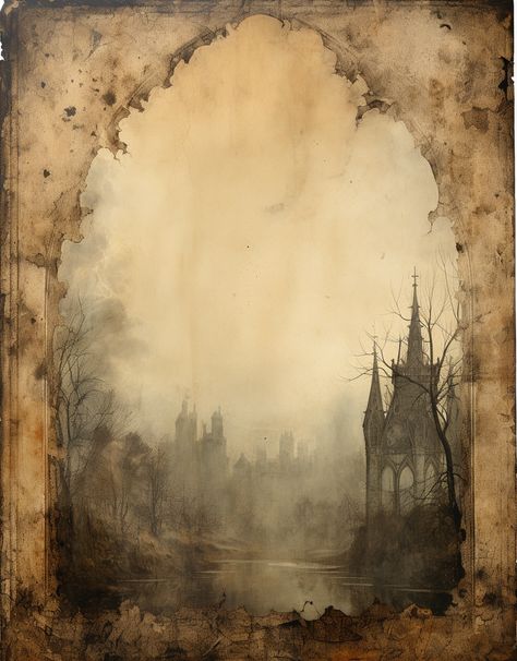 Introducing our 'Victorian, Gothic, Castle' printable junk journal page. Dive into the mystic aura of a bygone era with this digital piece that artfully blends Gothic architecture and medieval aesthetics. The captivating castle motif, steeped in Victorian grandeur, makes this an unforgettable piece of ephemera for your collection. Enrich your journaling experience with this enchanting gothic portrayal #gothic #gothicarchitecture #gothiccastle #victorian #victoriancastle #gothicart #junkjournal Victorian Gothic Castle, Castle Printable, Gothic Castles, Gothic Background, Victorian Castle, Medieval Aesthetics, Into The Mystic, خريطة ذهنية, Gothic Culture