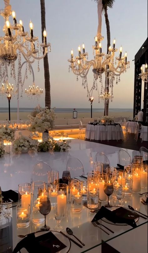 Dream Wedding Reception, Dream Beach Wedding, Dream Wedding Decorations, Dream Wedding Venues, Chair Table, Wedding Venue Decorations, Future Wedding Plans, Dream Wedding Ideas Dresses, Outdoor Wedding Decorations