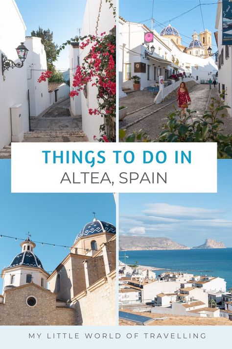 Best Things to Do in Altea, Spain Things To Do In Alicante Spain, Altea Spain, Torrevieja Spain, Spain Road Trip, Spain Trip, Easter 2024, Places Worth Visiting, Road Trip Europe, Spain Travel Guide