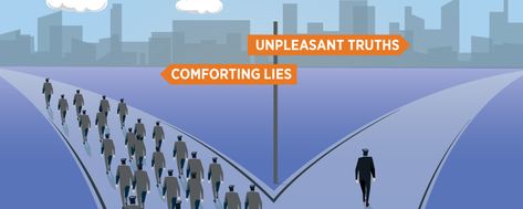 comforting lies v. unpleasant truths Sql Injection, Lost Control, Ddos Attack, Warning Signs, Web Application, Your Head, Inspirational Quotes, Lost, Signs