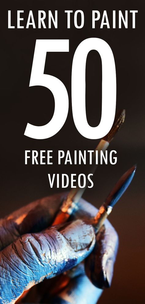 Fine Art Painting Techniques, Free Painting, Frida Art, Acrylic Painting Lessons, Acrylic Painting Tips, Learn How To Paint, Painting Media, Painting Art Lesson, Acrylic Painting Techniques