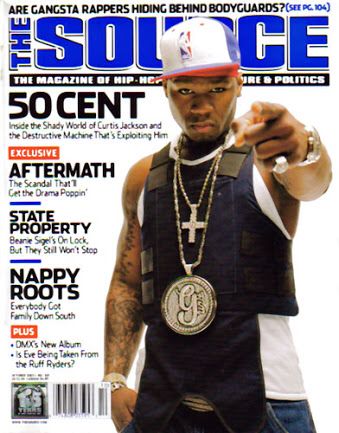 #50cent #source #cover #magazine 50 Cent Poster Vintage, Source Magazine Covers, 50 Cent Poster, Stars Magazine, Rap Clothes, Slam Magazine, Poster Boards, Sneakerhead Room, Source Magazine