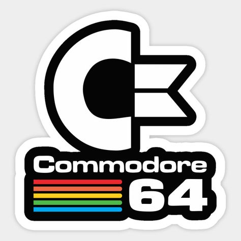 Commodore Computers, Historical Logo, 50% Logo, Commodore 64, Computer History, Retro Graphics, Best Computer, 8 Bits, Retro Arcade