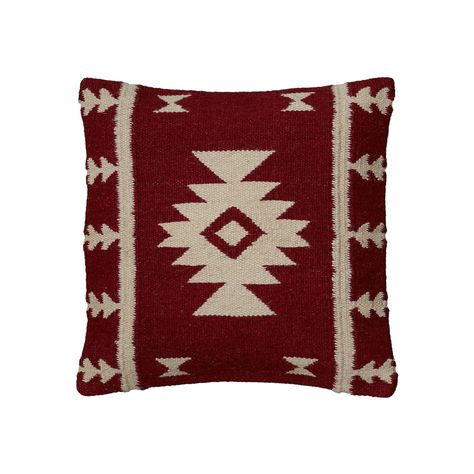 Southwestern Throw Pillows, Red Throw Pillows, Stripe Throw Pillow, Decor Guide, Cotton Throw Pillow, Toss Pillows, Cotton Pillow, Decorative Throws, Rustic Diy