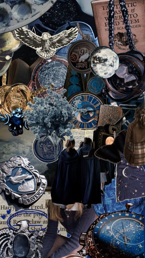 Ravenclaw aesthetic phone wallpaper collage blue dark hogwarts Dark Hogwarts, Phone Wallpaper Collage, Ravenclaw Aesthetic, Aesthetic Phone Wallpaper, Wallpaper Collage, Aesthetic Phone, Ravenclaw, Blue Dark, Hogwarts