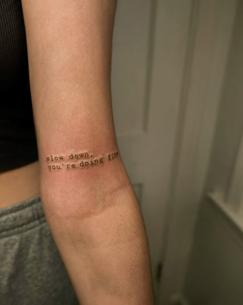 Vienna song tattoo Simple Lyric Tattoos, Tattoo Ideas Lyrics Songs, Song Name Tattoo, Song Lyric Tattoos For Women, Slow Down Your Doing Fine Tattoo Vienna, Slow Down You're Doing Fine Tattoo, Slow Down You’re Doing Fine Tattoo, Song Lyric Tattoos Placement, Song Tattoos Lyrics