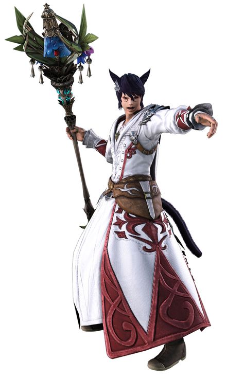 White Mage Render - Final Fantasy XIV: Dawntrail Art Gallery White Mage Ff, White Mage, Library Games, Final Fantasy Art, Game Concept Art, Final Fantasy Xiv, Character Sketch, Monster Hunter, Video Game Art