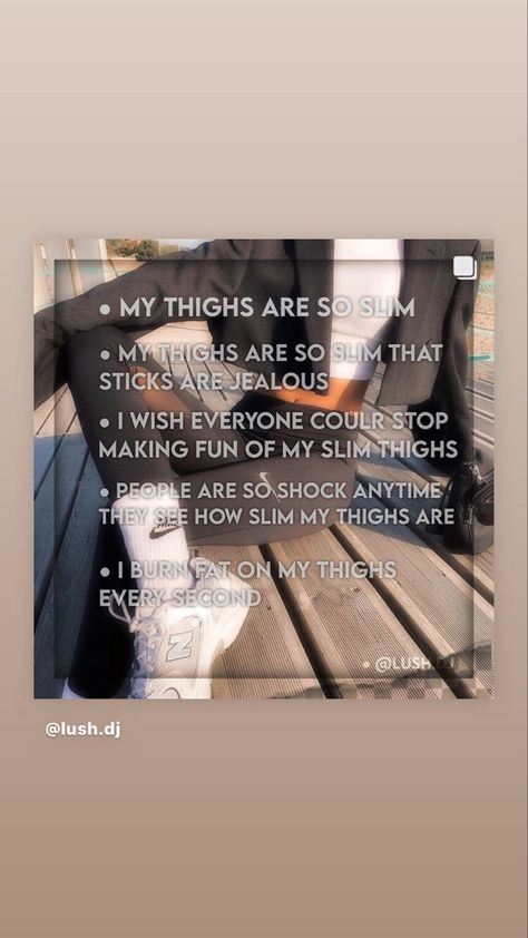 Thigh Affirmations, Appearance Affirmations, Girl Affirmations, Board Collage, Feminine Spirituality, Vision Board Collage, Practicing Self Love, Divine Feminine Spirituality, Badass Aesthetic