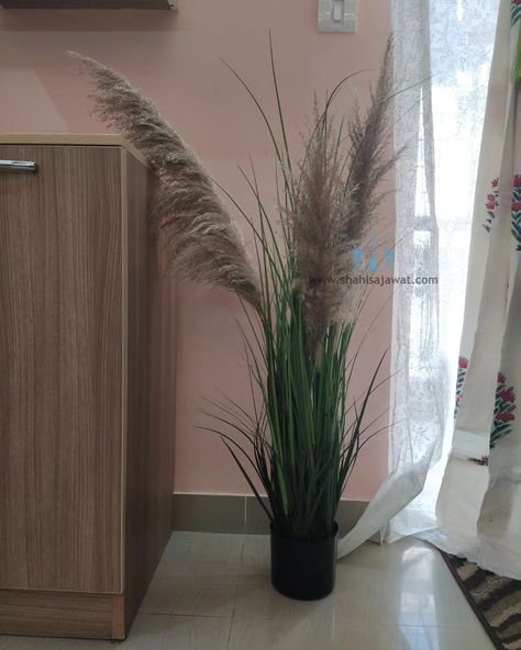 Pampas Grass Plants With Its Ludicrous Feathers And Plumes, Taking The Warmth And Light And Sunning Itself, Has Natural Colors That Look Real And Enhance Any Home Decor's Beauty To Create An Elegant Look. Is Perfectly Suitable For Embellishing Households, Arches, Backgrounds, Corridors, And Centerpieces DIY Decoration. Perfect For Weddings, Church, Gifts, Restaurants, Gardens, Offices, Fireplaces, And Home Decor! Featuring "Rustic Real Like 4FT Artificial Pampa Grass 3 Heads Plant" Exclusive... Grass Plants, Church Gifts, Centerpieces Diy, Diy Centerpieces, Diy Decoration, Pampas Grass, Natural Colors, Natural Color, Feathers