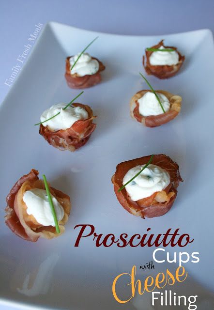 Believe it or not, this appetizer only takes 20 minutes to make… what are you waiting for?  Prosciutto Cups with Cheese Prosciutto Cups, Homemade Tortilla Chips, Fresh Meals, Crowd Pleasing Appetizers, Family Fresh Meals, Homemade Tortillas, Finger Food Appetizers, Great Appetizers, Best Appetizers