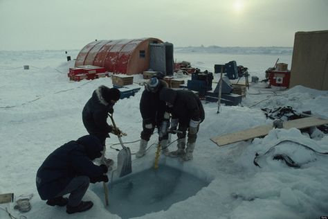 The Thing 1982, Floating City, 80s Horror, Far Future, Arctic Ocean, Ice Melting, Arctic Circle, Environment Concept Art, North Pole