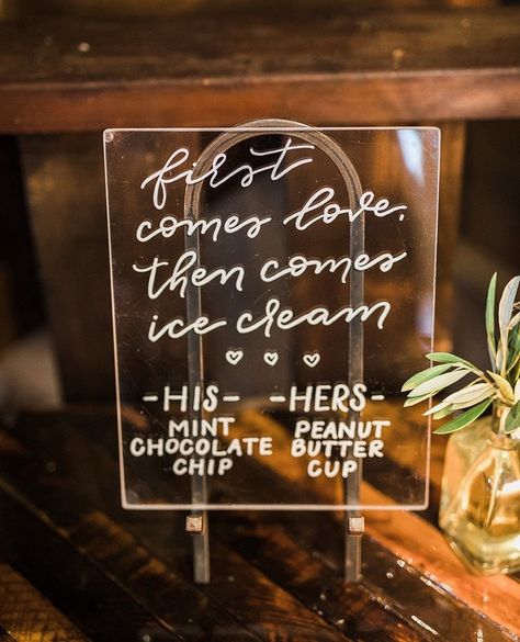 639 Likes, 27 Comments - Azazie (@iheartazazie) on Instagram: “You are the chocolate chip to my mint chocolate chip ice cream! 🍦💕😍⁠ ⁠ Source: @wedplanandguide” Wedding Ice Cream Bar, Ice Cream Wedding, Wedding Planner Guide, Madison Wedding, Chocolate Chip Ice Cream, Future Wedding Plans, Icecream Bar, Ice Cream Truck, Wedding Bar