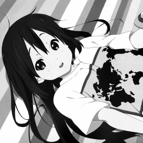 Mio Akiyama Matching Icon, Azusa Icon, K On Icons Azusa, Azusa Nakano Icon, Azusa Icons K-on, Azusa K On, Mai Sakurajima Black And White, Azumanga Daioh Icon Gif, Azusa Nakano