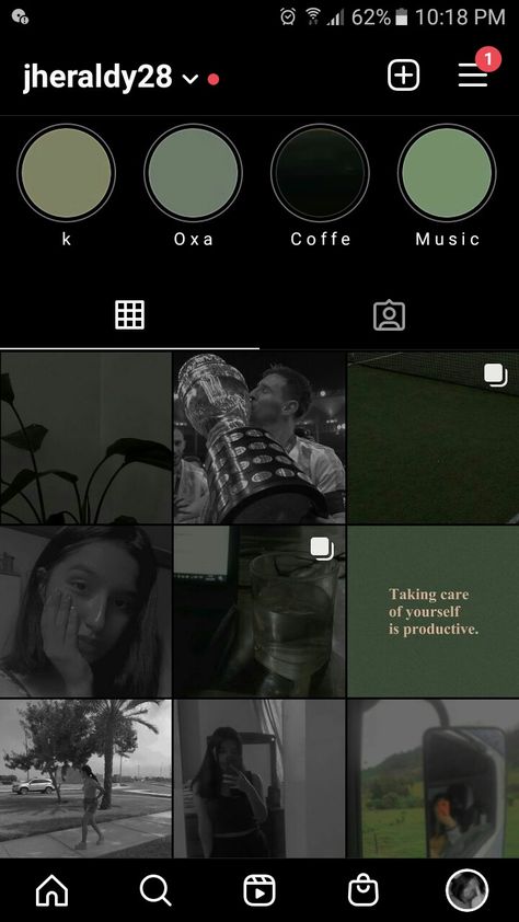 Asthetic Pics For Instagram Feed Green, Green And Black Instagram Theme, Dark Green Aesthetic Instagram Feed, Green Instagram Feed Ideas, Dark Green Instagram Feed, Green Ig Feed, Green Aesthetic Instagram Feed, Instagram Green Aesthetic, Green Instagram Feed